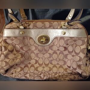 Coach Elegant Brown Designer Women's Bag
